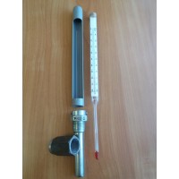 Оправа захисна для скляного термометра пряма ОТП і кутова ОТУ (для термометра ТТЖ-М, ТТП, ТТУ)