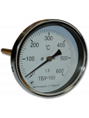Термометр биметаллический осевой ТБУ-100 (ТБУ 100, ТБУ100, ТБ-100, ТБ 100, ТБ100, ТБП)