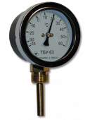 Термометр биметаллический радиальный ТБУ-63 (ТБУ 63, ТБУ63, ТБ-63, ТБ-063, ТБ 63, ТБ63, ТБП)