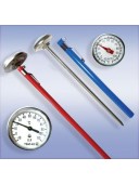 Термометр биметаллический игольчатый ТБИ, ТБИ-25, ТБИ-40 (ТБИ 25, ТБИ25, ТБИ 40, ТБИ40)
